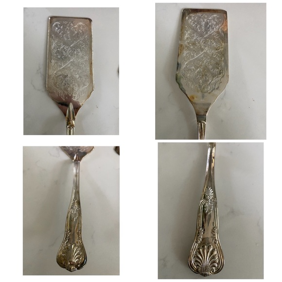 4Pcs Silver plated Hostess Serving Set By Paul Revere Silversmiths - Picture 8 of 12